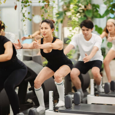 Pilates group class Bangkok Asoke