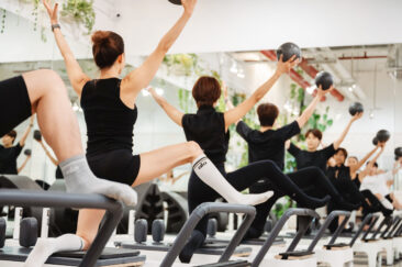 Pilates group class Bangkok Asoke