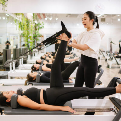 Pilates group class Bangkok Asoke