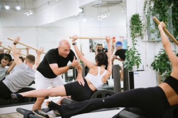 Pilates group class Bangkok Asoke