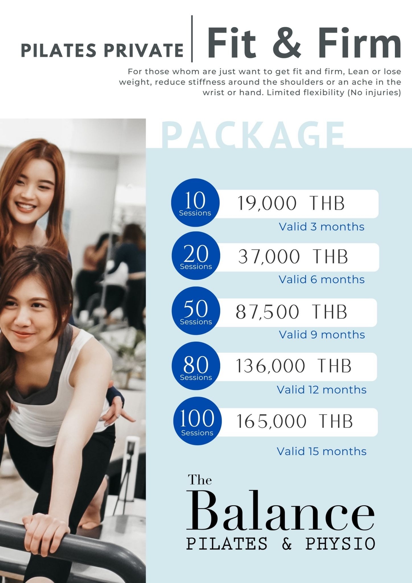 private pilates class bangkok